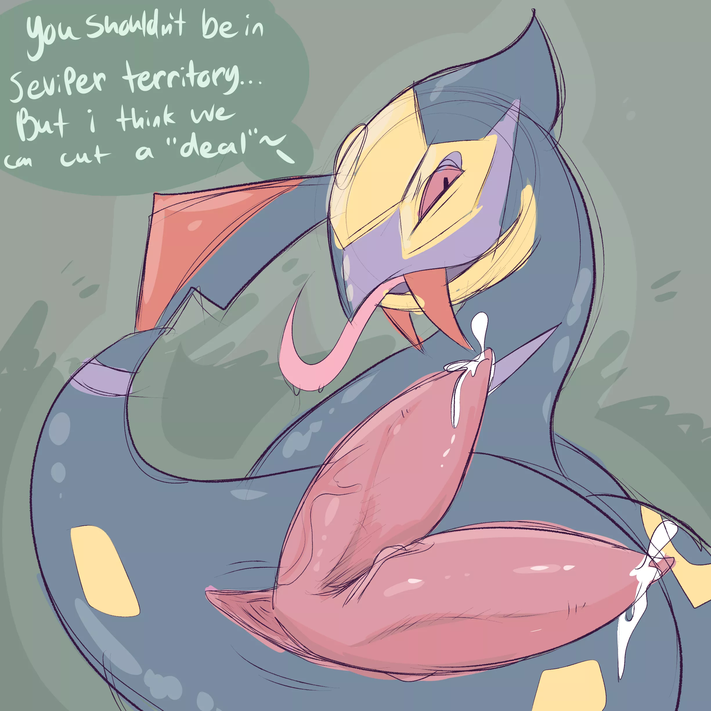 Seviper Porn - Seviper Territory [spicykiwi] nudes by DL2828