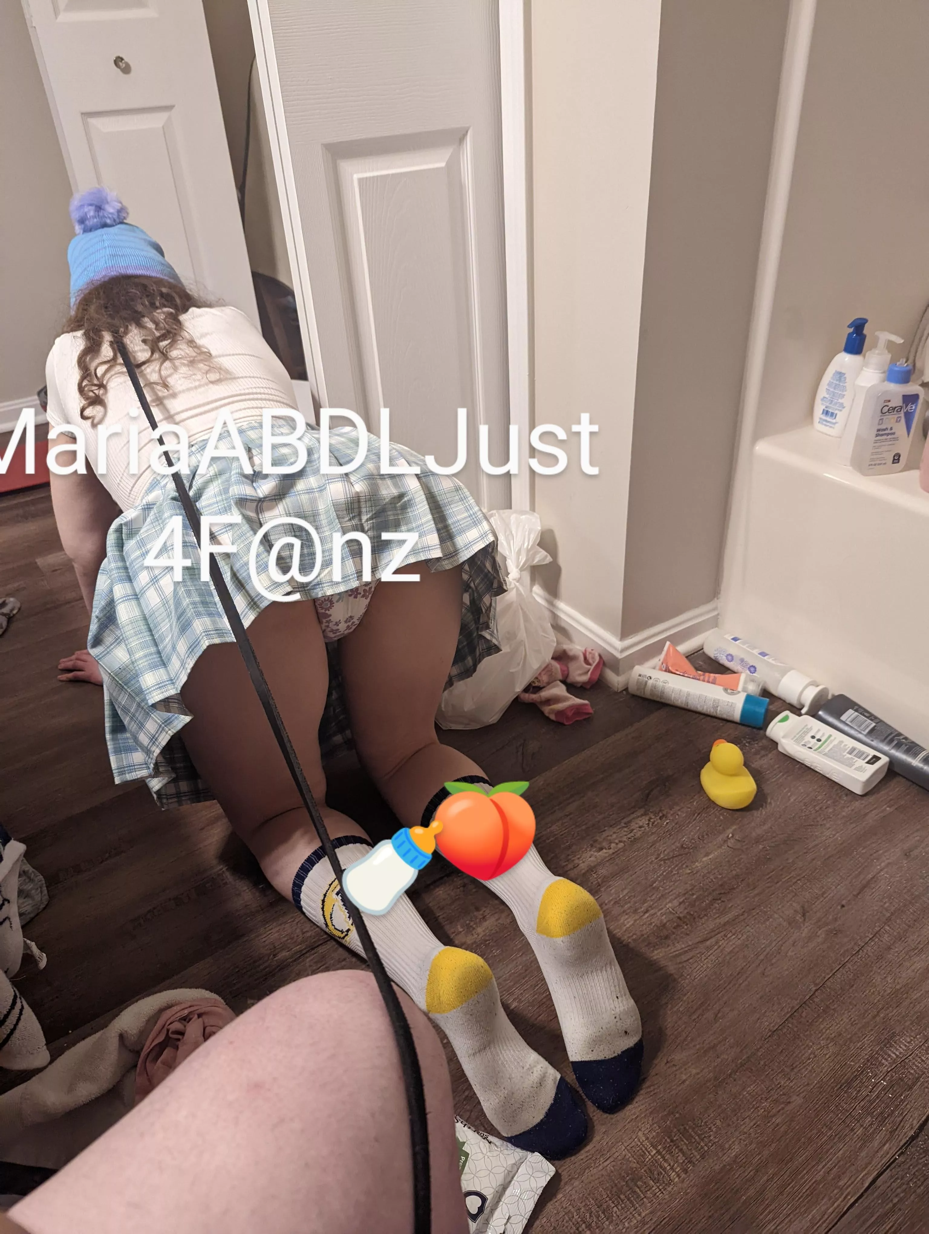 Somebody went for a walk in their Goodnite!