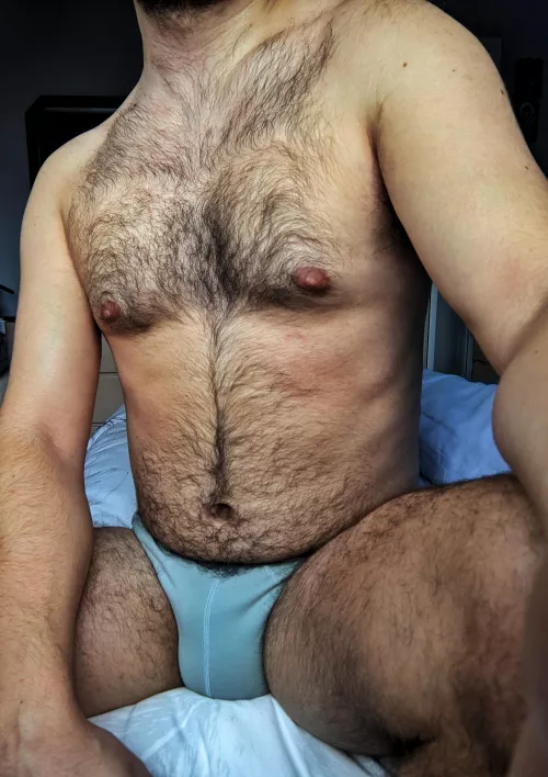 Thinking of hairy men this morning