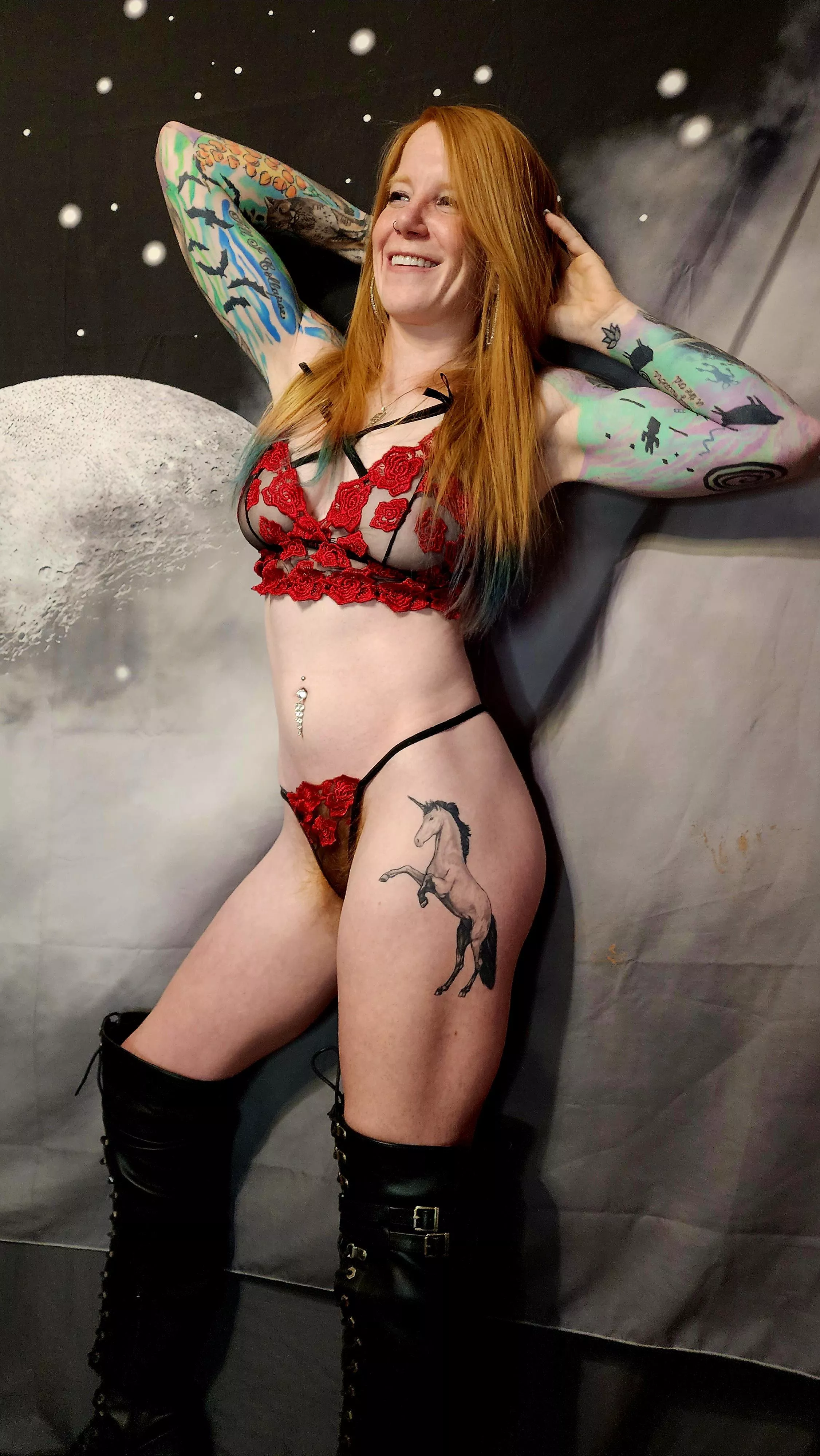 Tris for the guys Curls for the girls