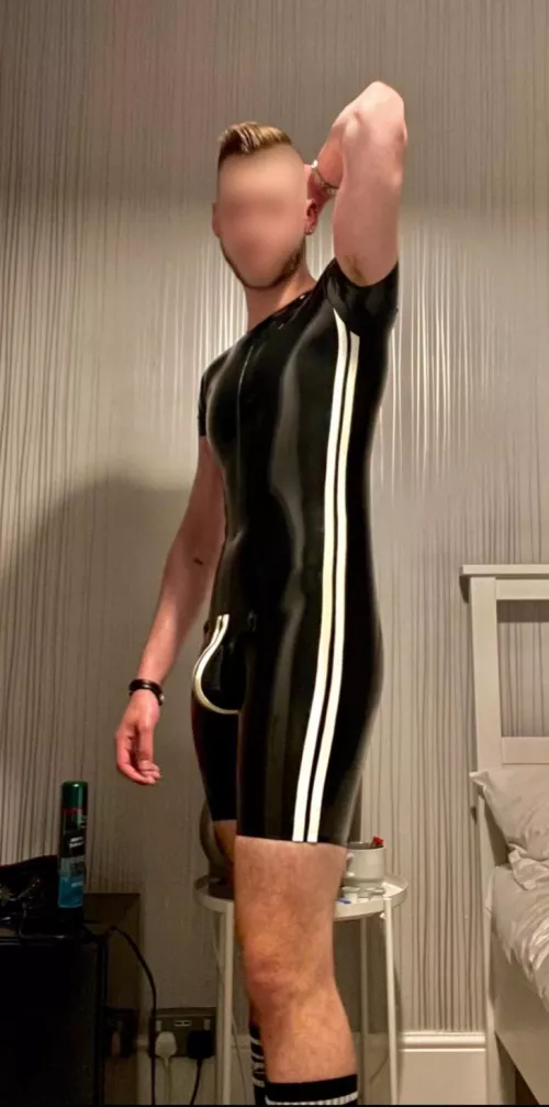 Wanna rubber up with me? [20]