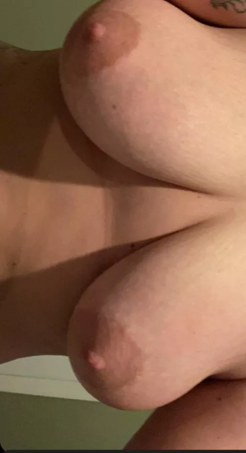 Who is touching and sucking on them first? Don’t you wish you had tits like these?
