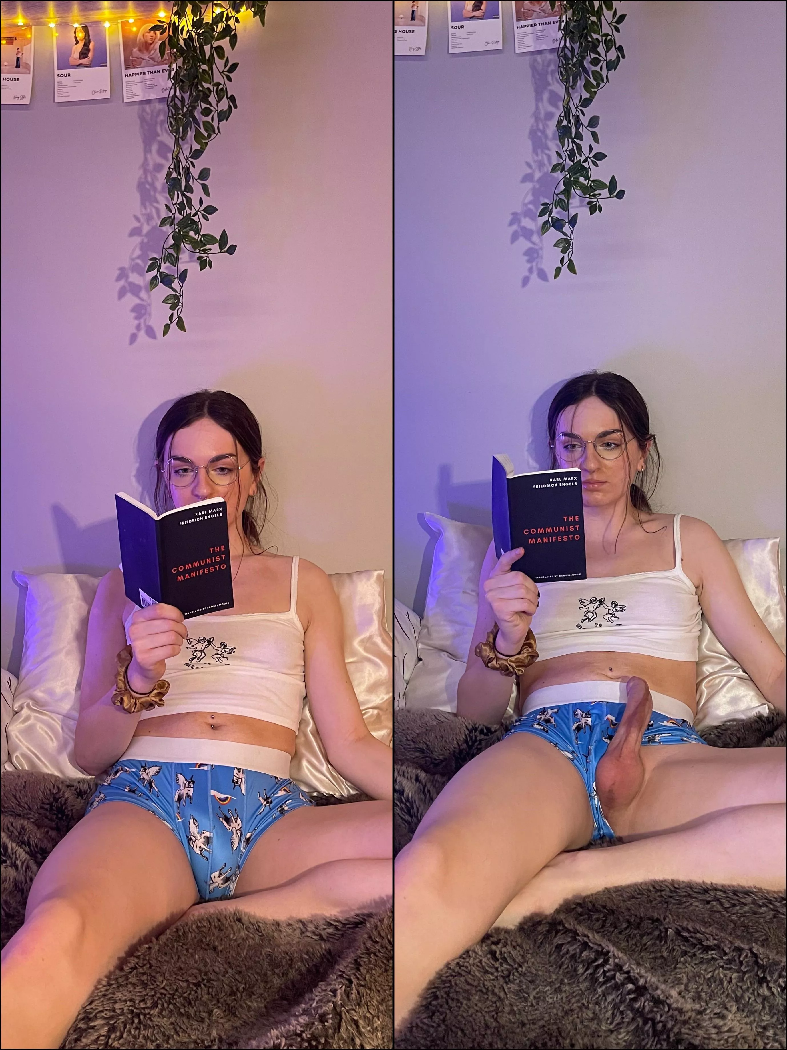 who’s joining me 4 some light reading before bed 🛌🥰