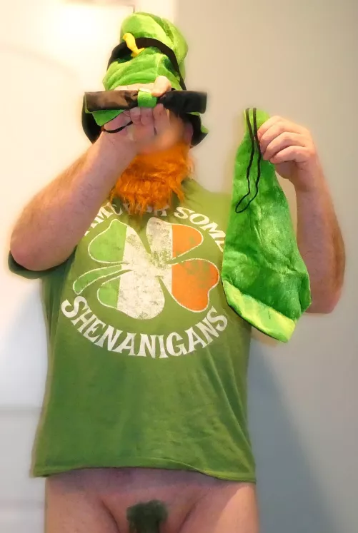 You Know He’s A Real Leprickon When His Dingus Is Green 🤔🍀😁