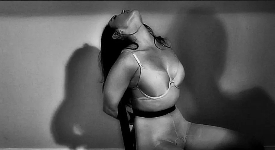 A hot slut…. in subspace. I abused her until she came. (cnc, fetish play, bondage, good girl)