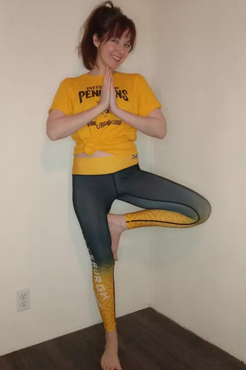 A little yoga is good for the soul...