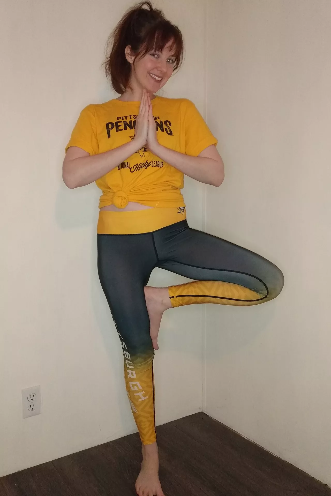 A little yoga is good for the soul...