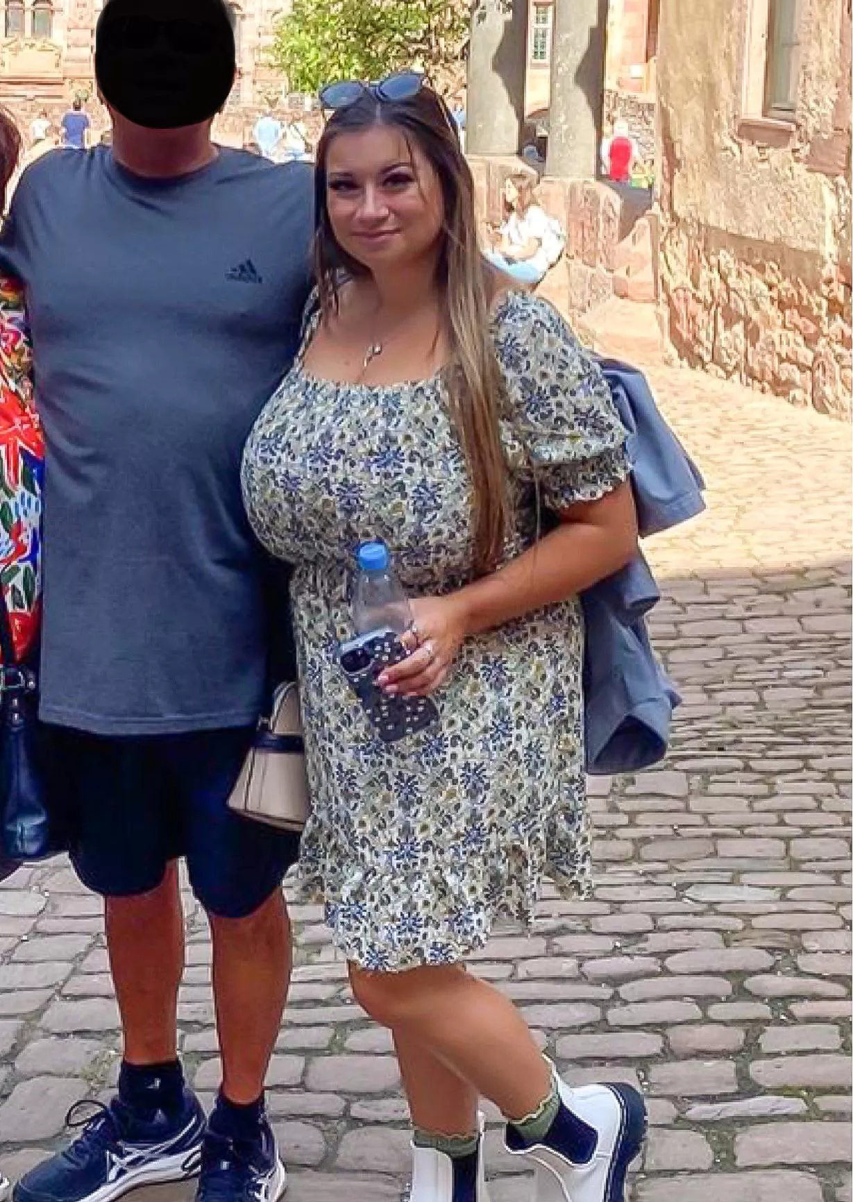 Bigger than her torso