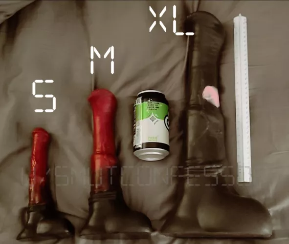 Chance size comparison- small, medium, extra large!