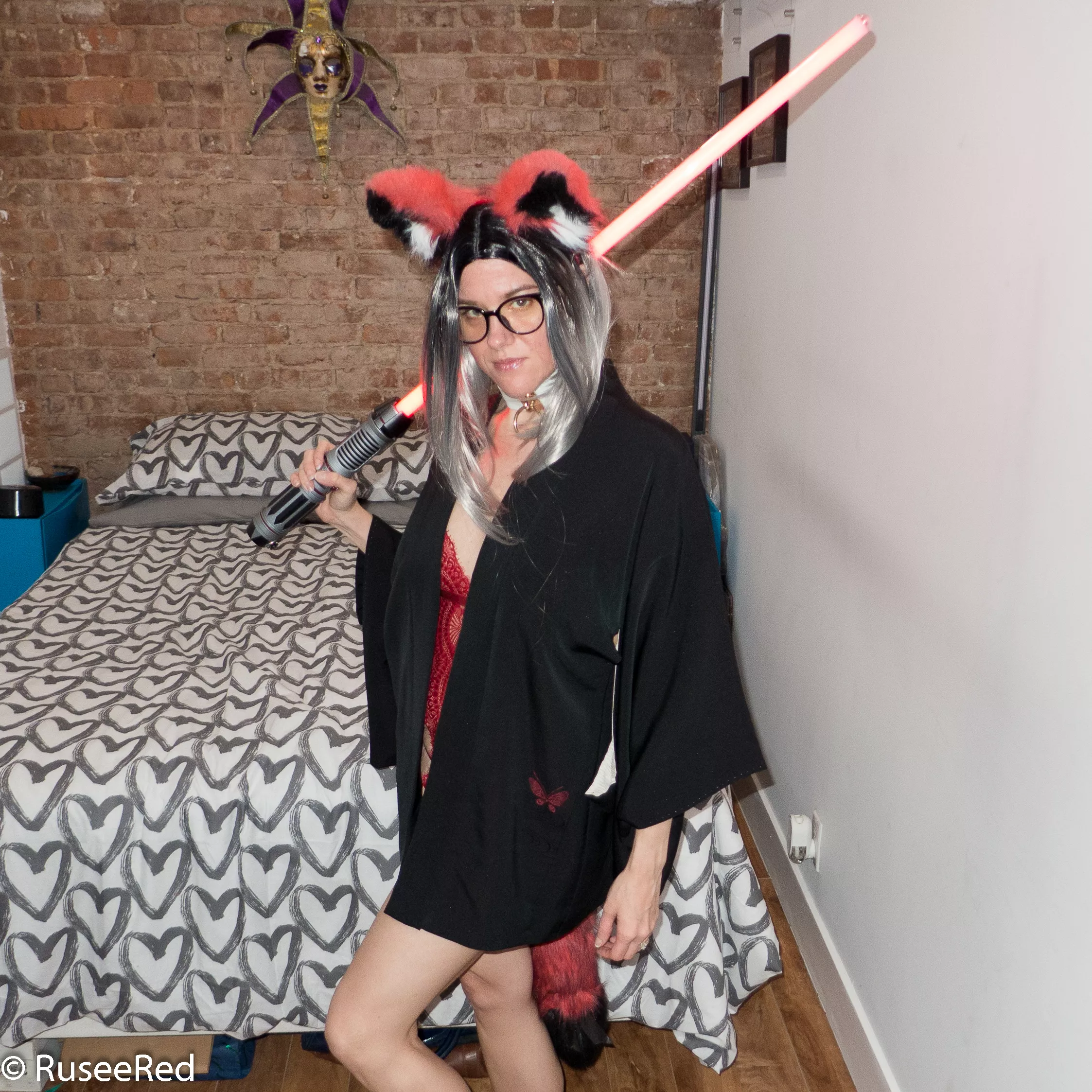 [F] Let's have a lightsaber duel! Winner gets....