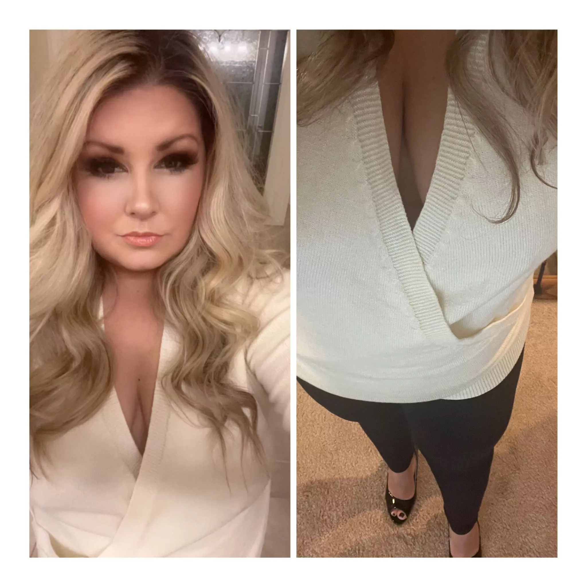 Forgot to wear green and a Bra today