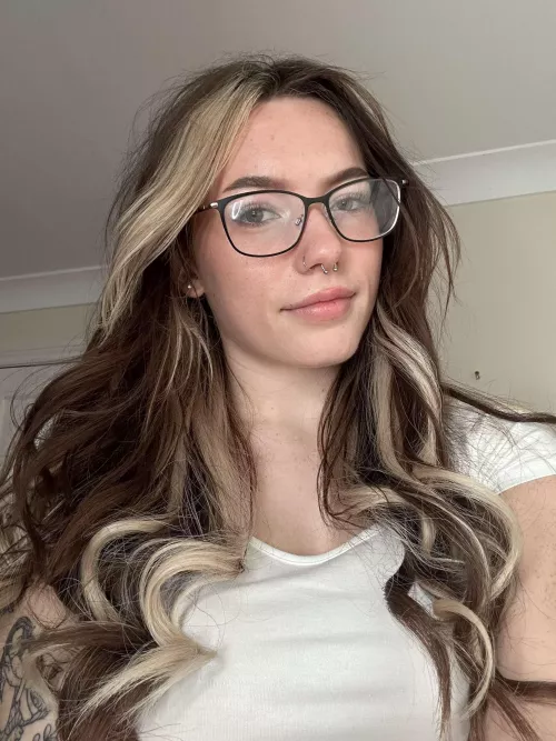 I used to be self conscious about my glasses but I love them now