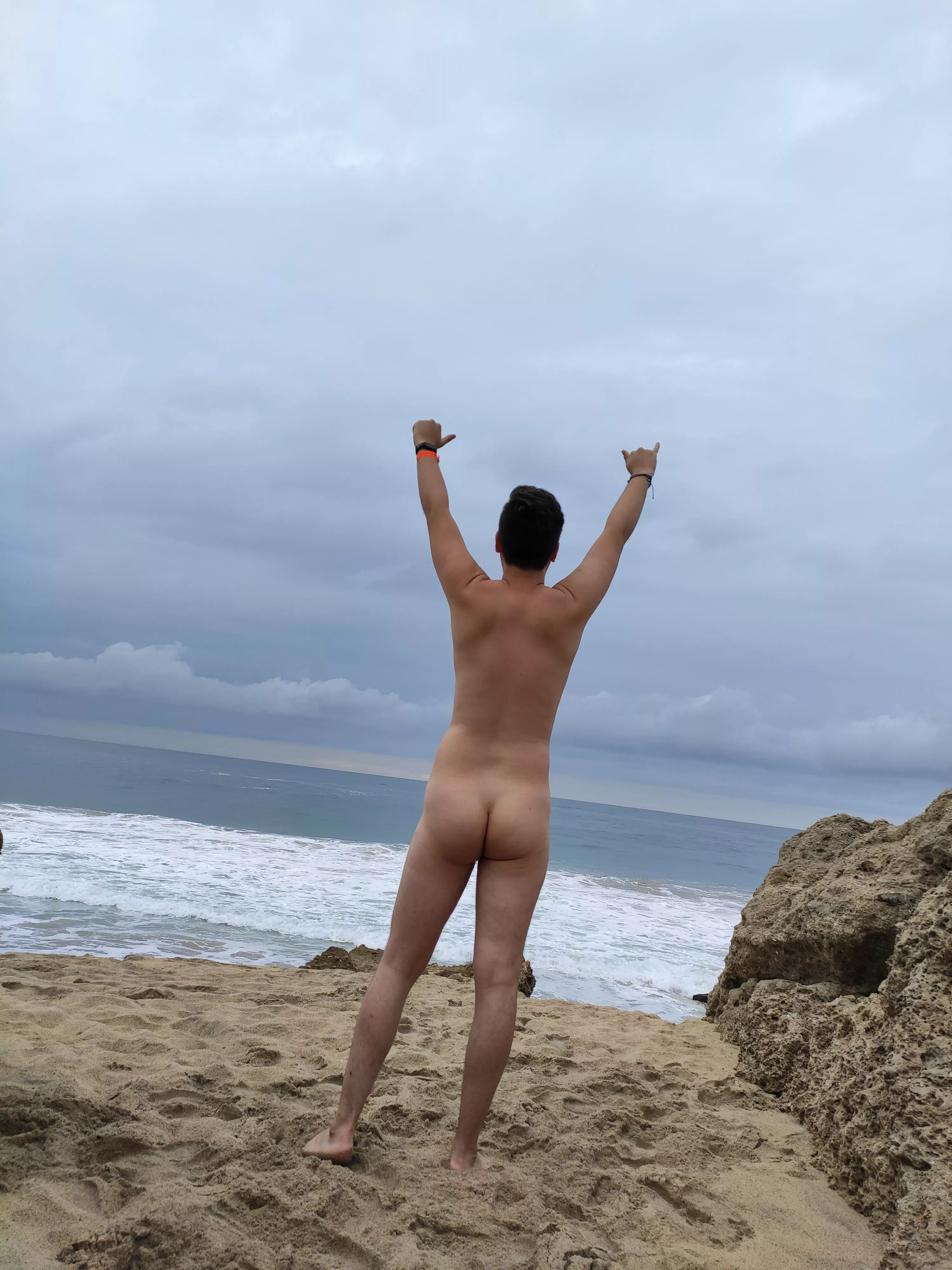 Just walking around the beach :)