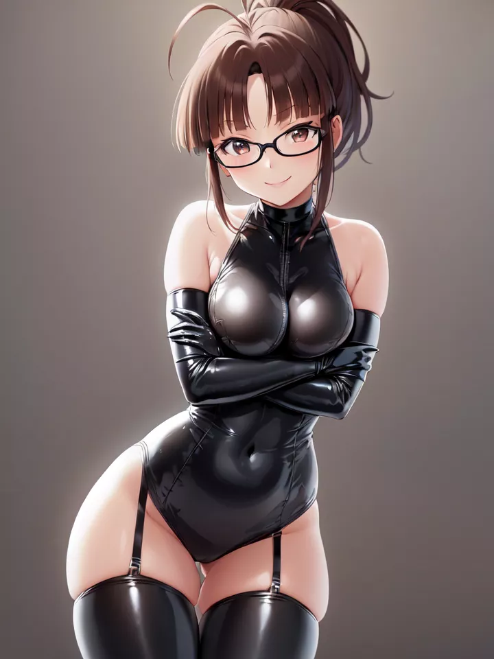 Latex Gloves & Garter Straps