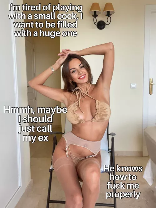 My ex's cock is so good 🤤