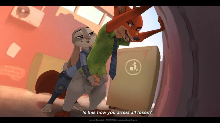 nick and judy (artist at the bottom)