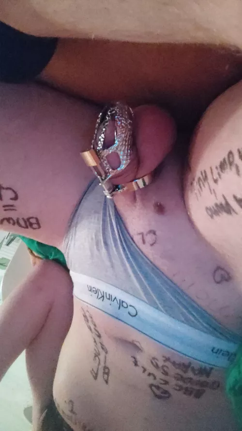 only a tiny clit left