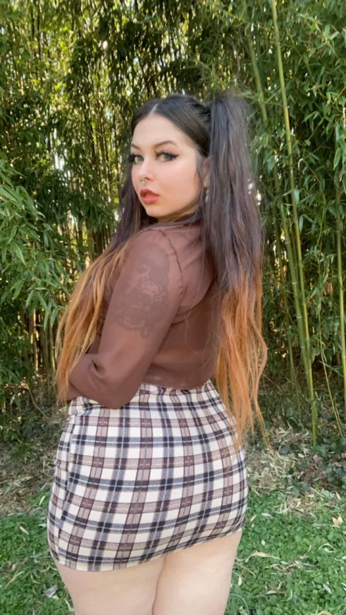 Outdoor mini skirt<3