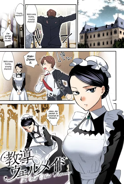 [Syoukaki] Kyoudou Well Maid | The Well “Maid” Instructor [Colorized]