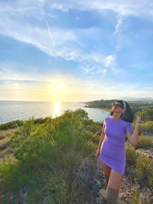 Tight, purple and pretty