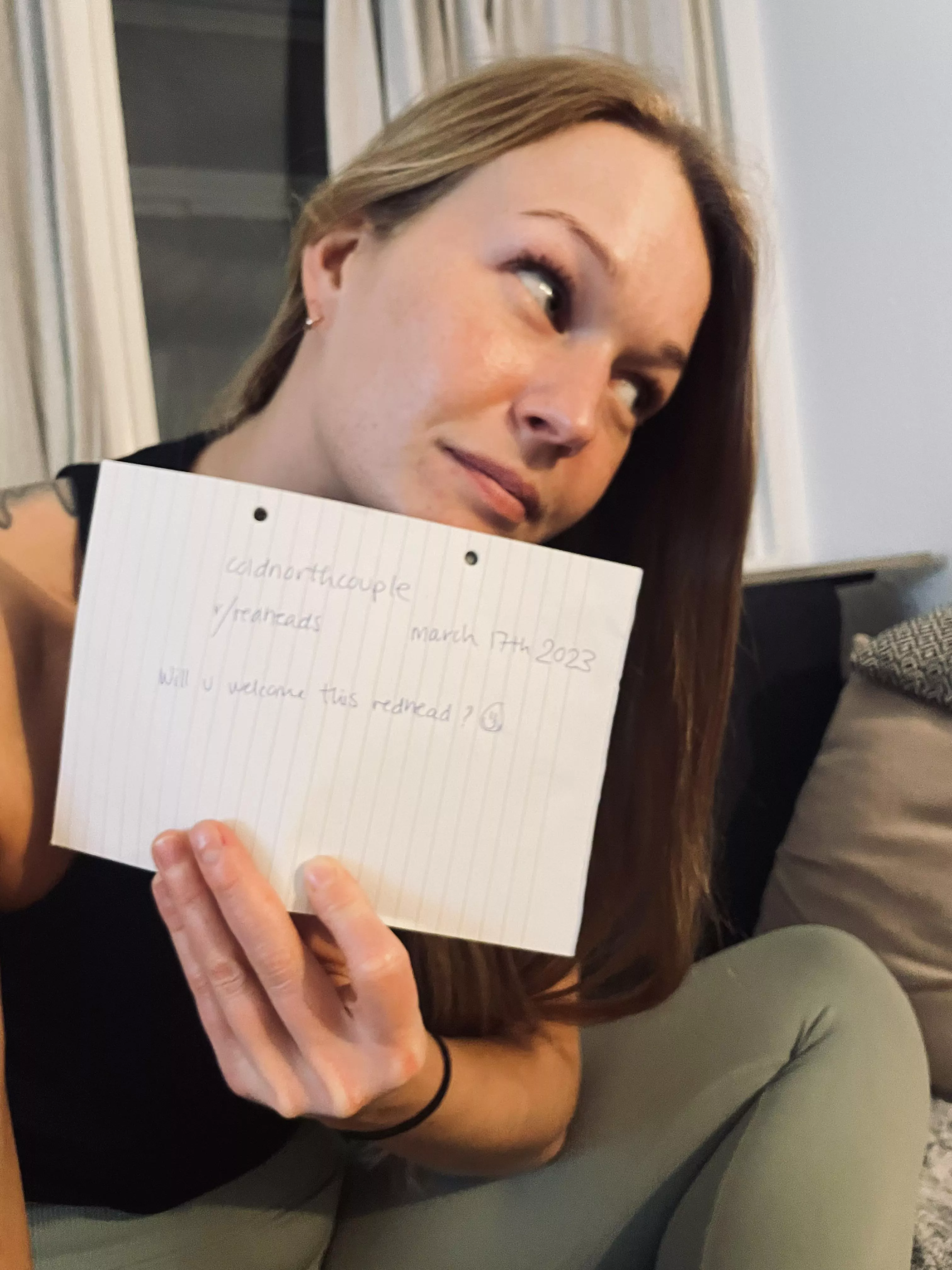 Verification please! I know verification process says to post three pics, but I’m only allowed to post one picture, so here goes