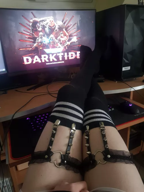 ^•^ Warhammer + Thighs = good time