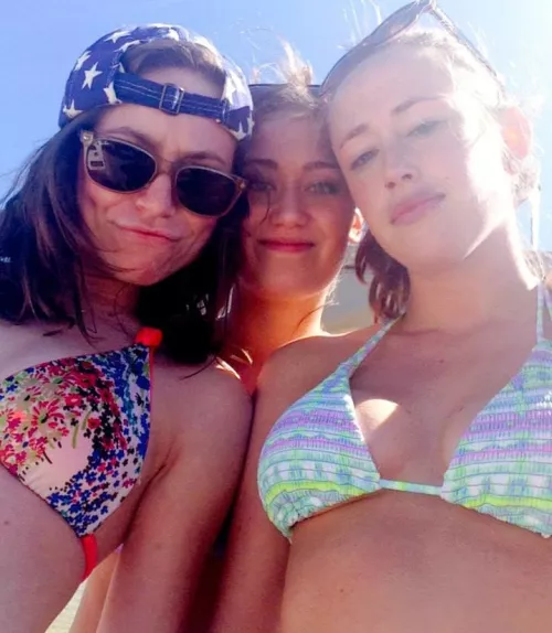 When you have friends with bikinis, who needs enemies