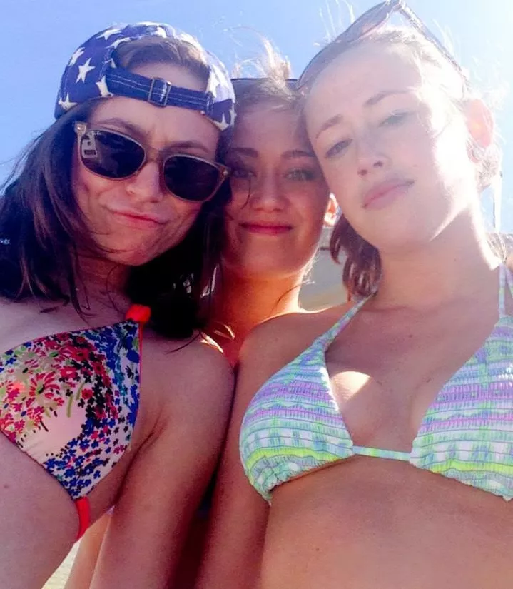 When you have friends with bikinis, who needs enemies