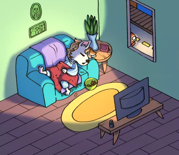 who never fell asleep while watching a movie at the end of the night? 😴