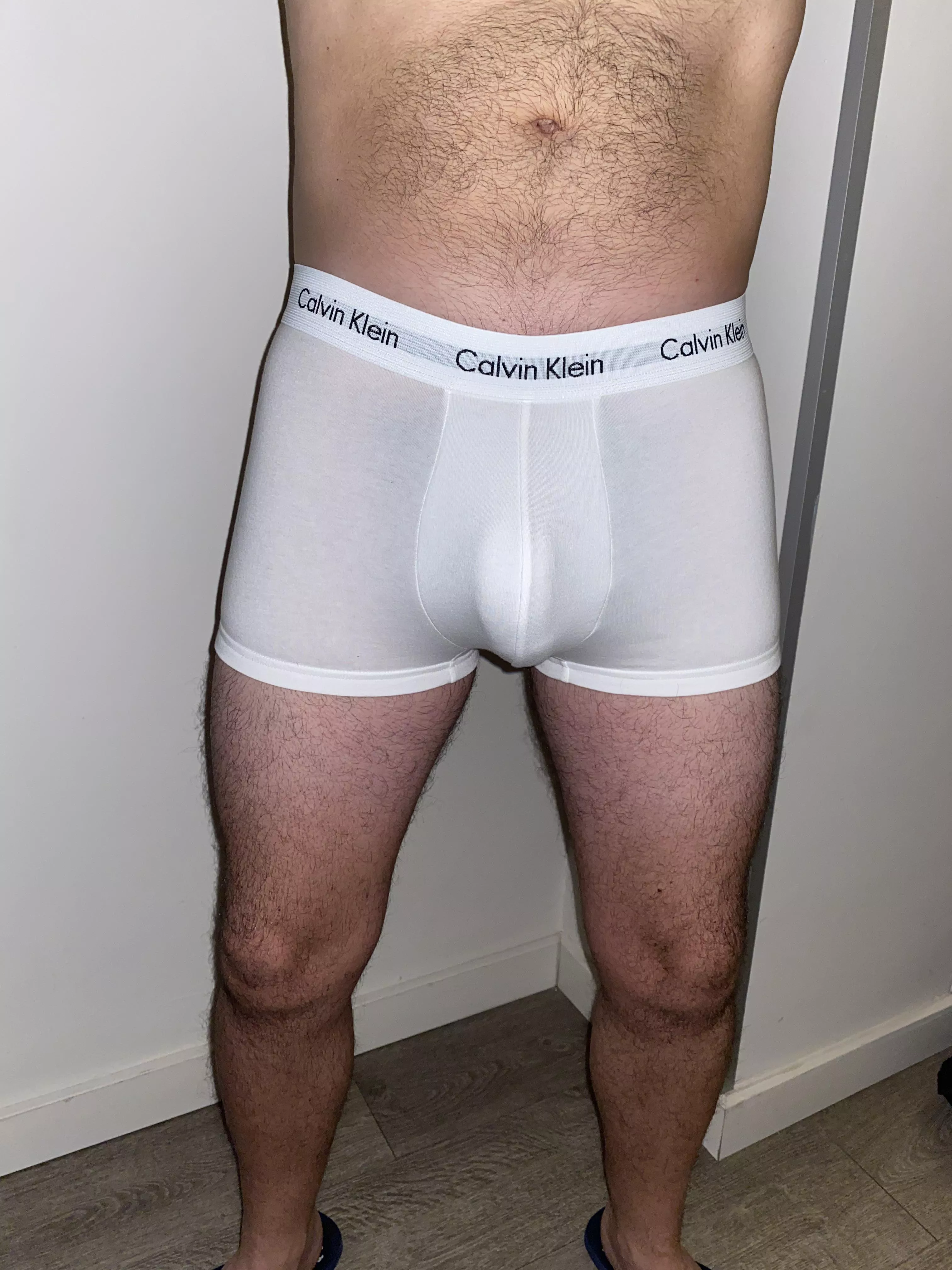 Classic white Calvins. What do you think?