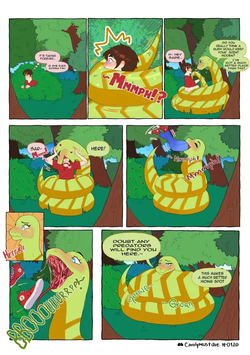 {comic} Hide and Seek (Commission by CarolyMustDie)