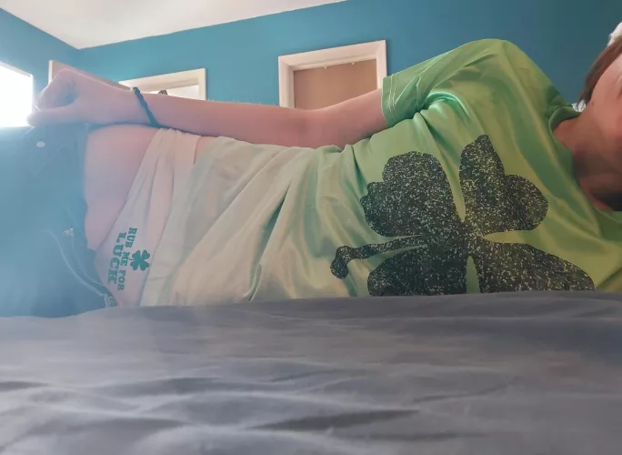 Happy St. Patty's day from the wifey