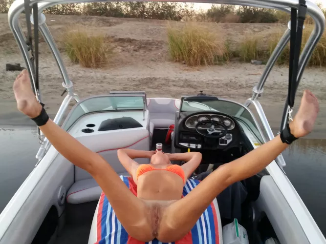 how about some boat bondage??!!