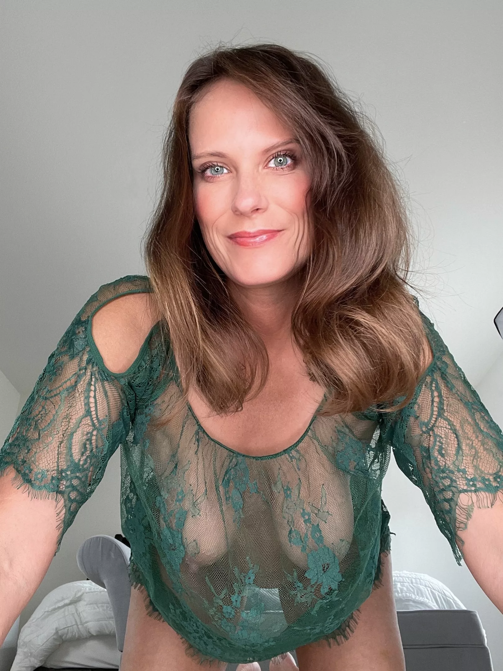 I'll let you pinch me only if I can put my boobs in your mouth