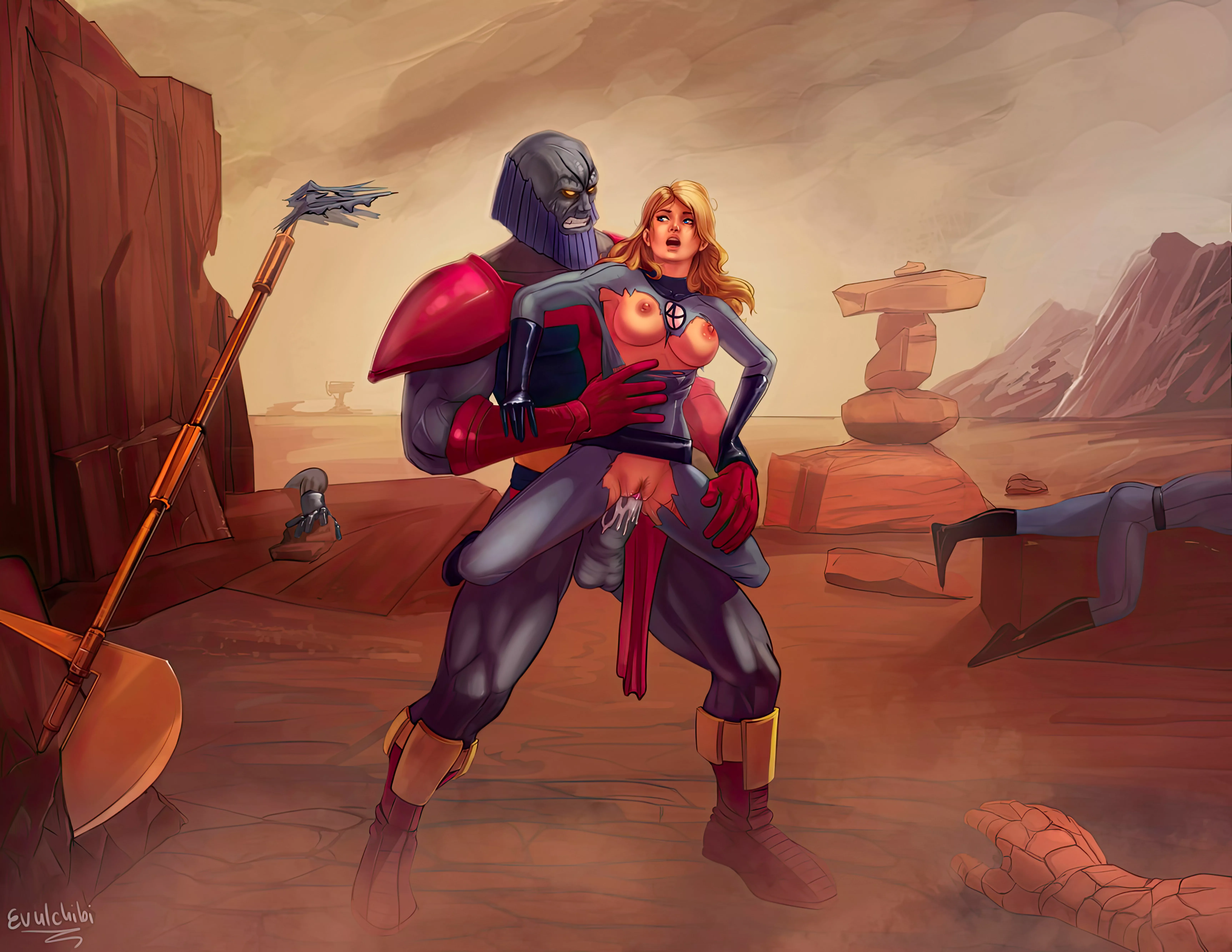 Invisible Woman - Susan Storm Richards - (Fantastic Four) (Marvel Comics) - [EvulArt]