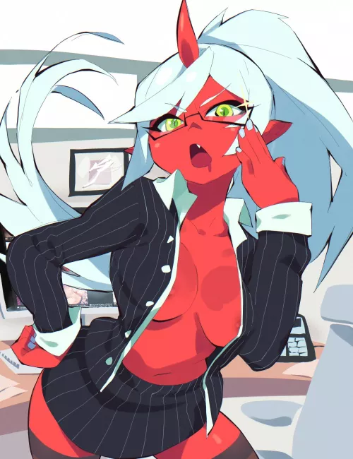 Kneesocks is a busy woman (Aetherion) [Panty & Stocking with Garterbelt]