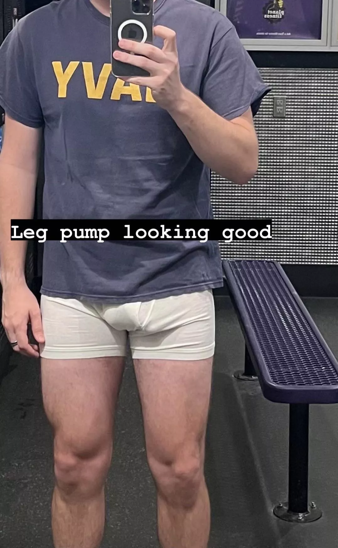 Moments before the boxers came off.