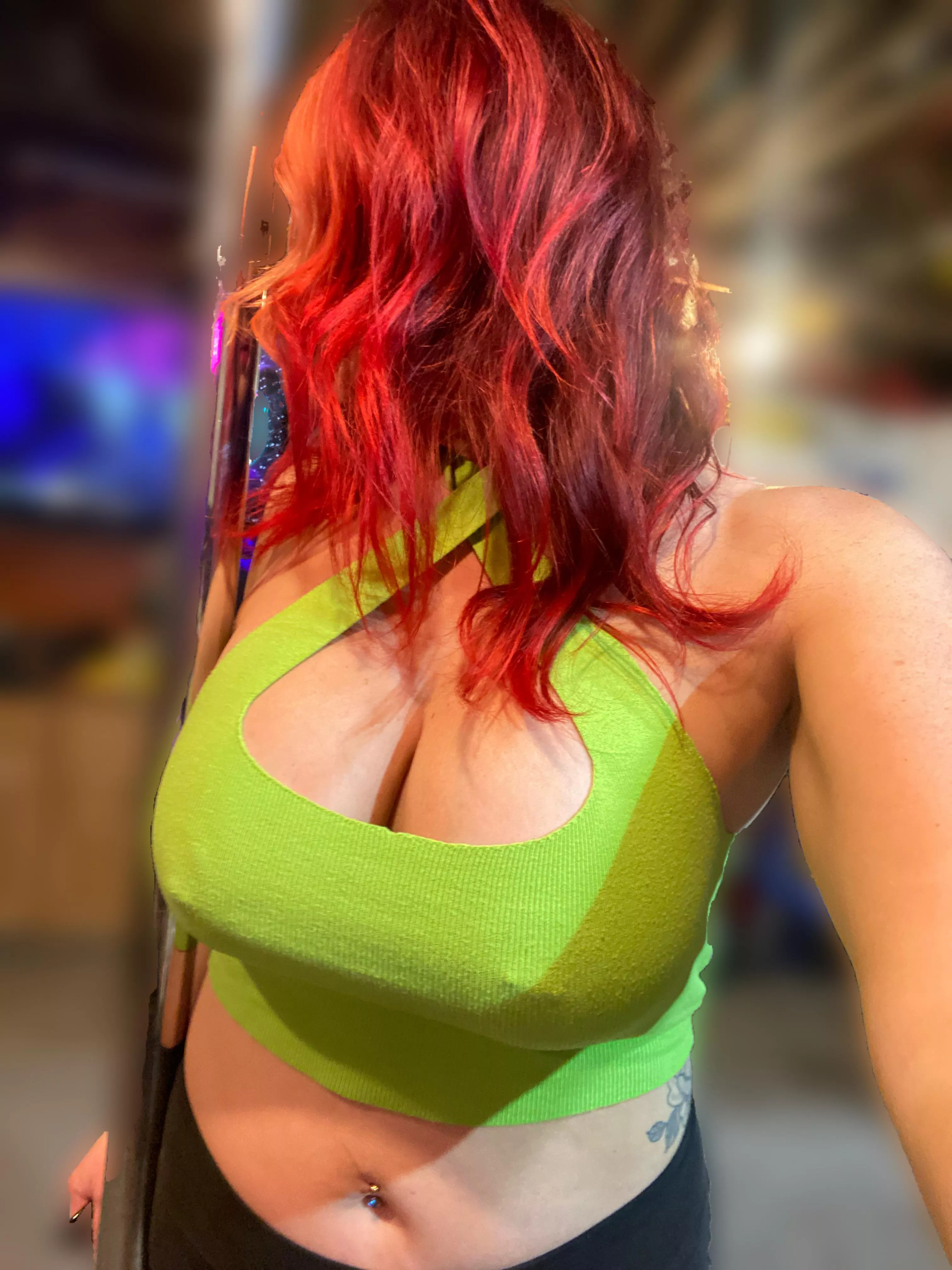 Pole action with some nip action😉