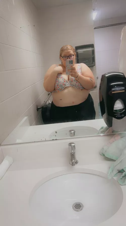 Post work-out swim ☺️