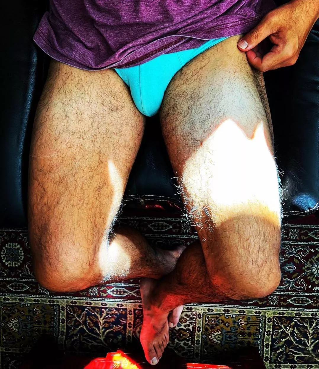 Relaxing and absorbing some Vitamin D!