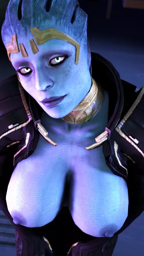 Samara on Her Knees - [Skeletron27]