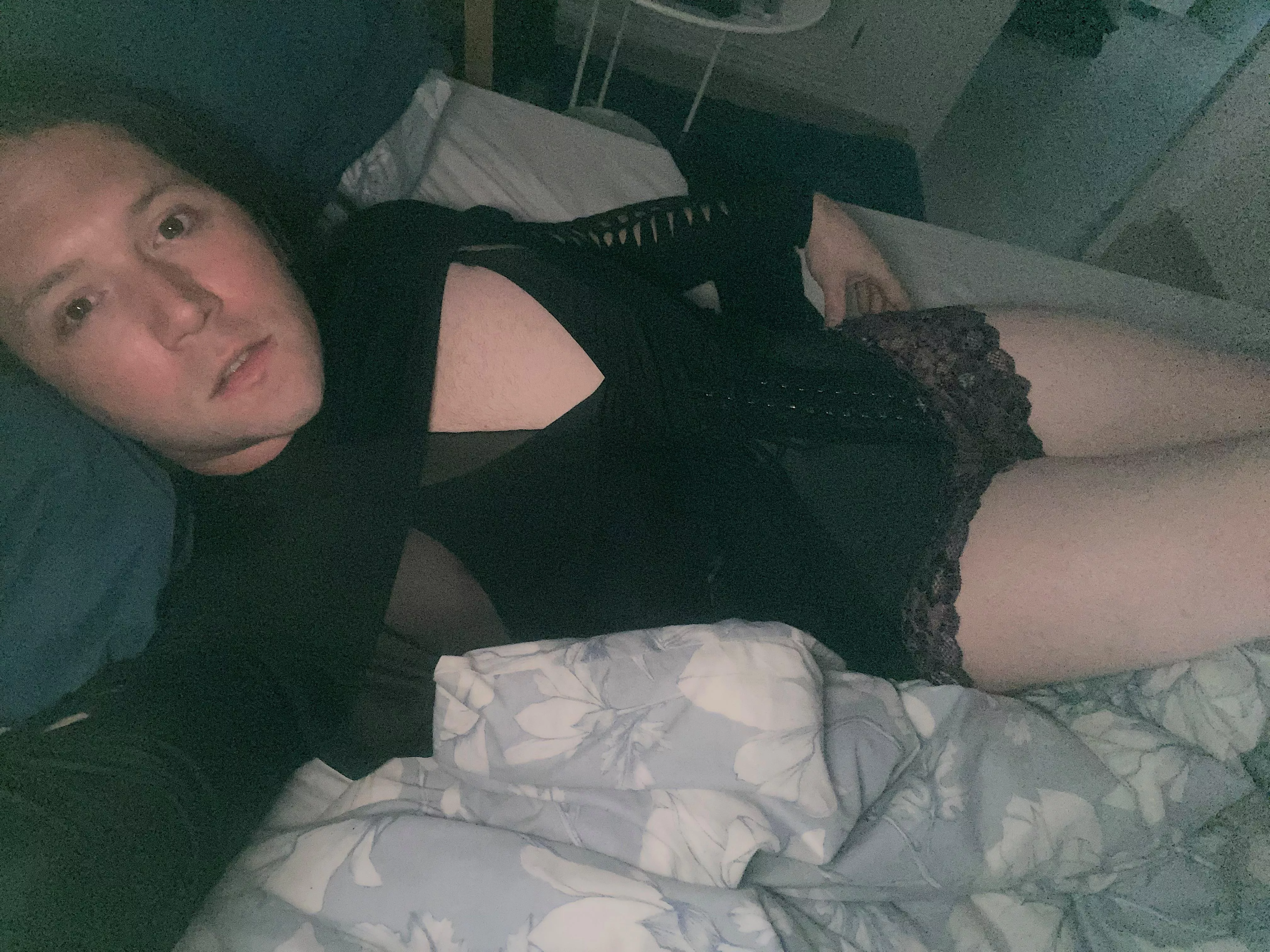 Started exploring my sissy side about 3 weeks ago. Still nervous about it but found an outfit that works for me.