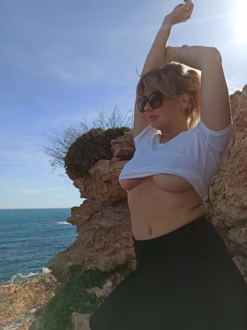 This blonde-haired girl is open to your suggestions