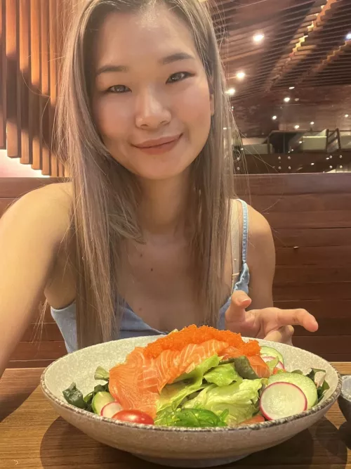 Tonight I enjoy alone