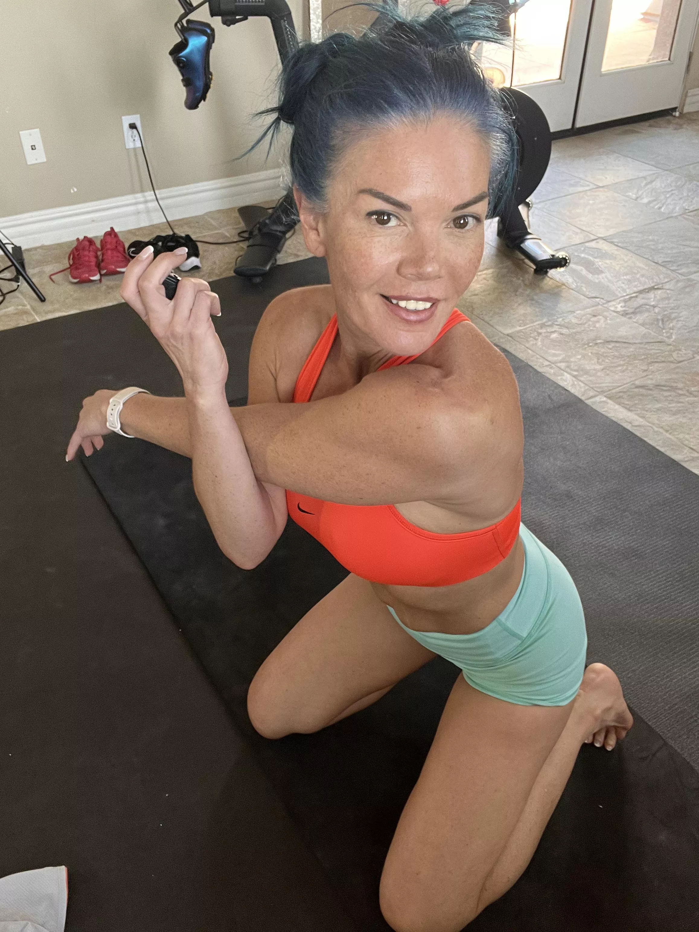 Warming up. Let’s do this