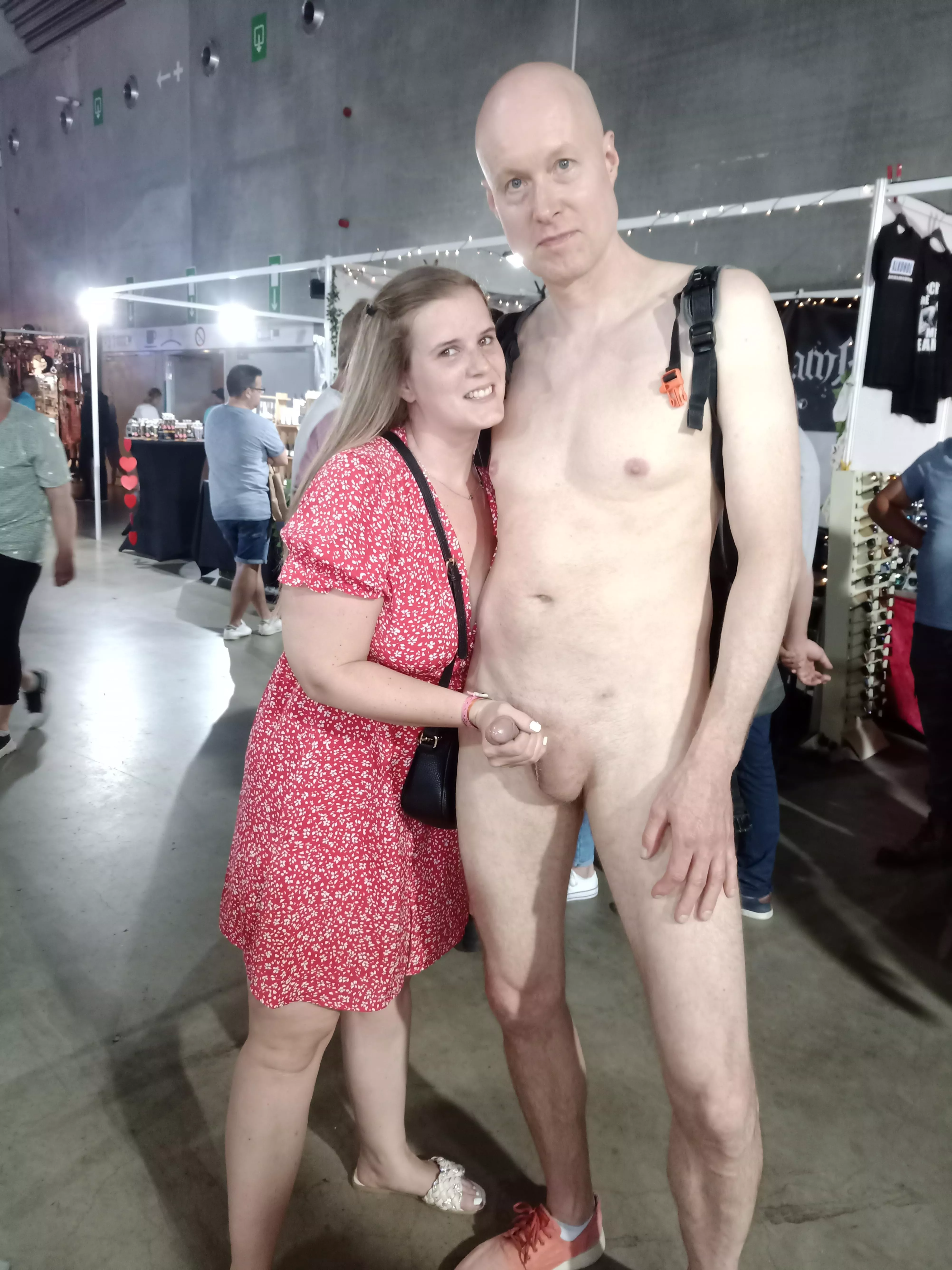 When she takes my boner in public!