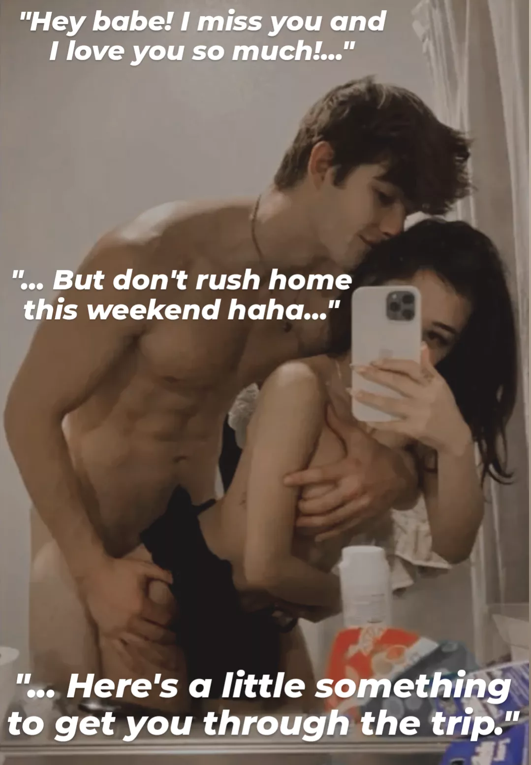 You look forward to your work trips more than ever now...