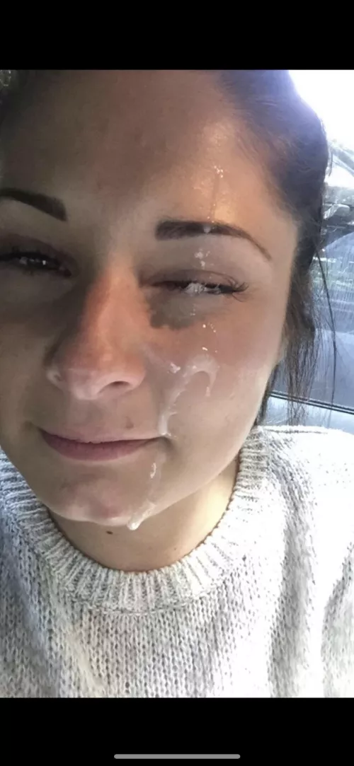 After a handjob selfie 😜