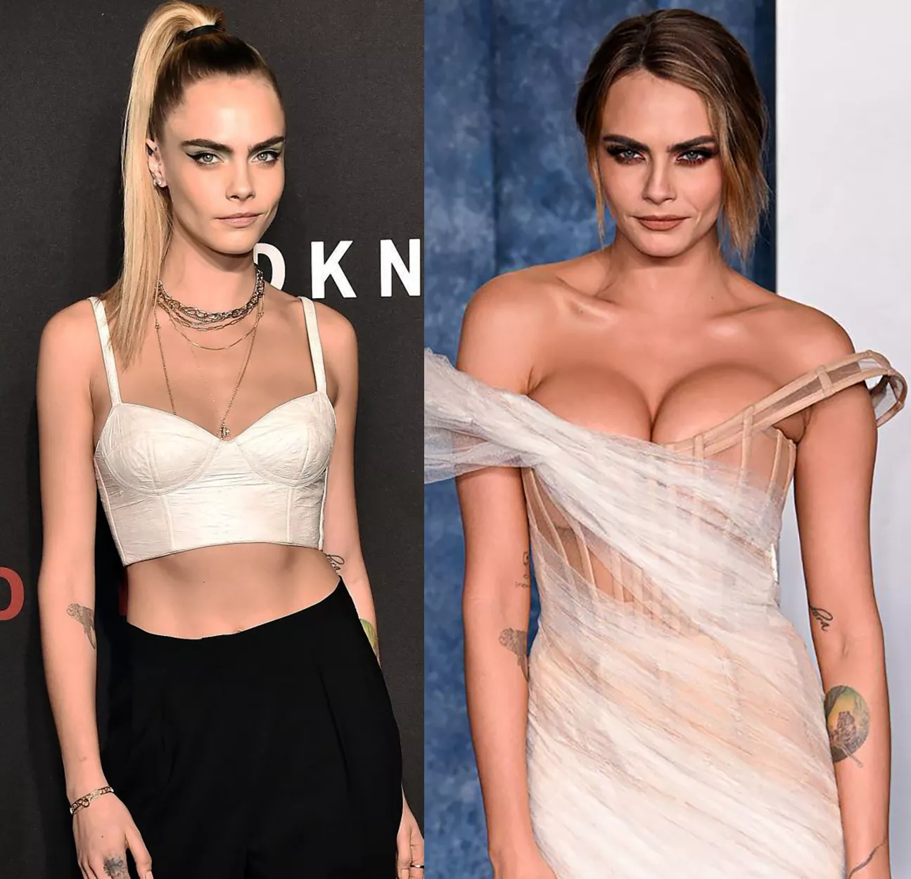 Cara Delevingne 2019 vs 2023