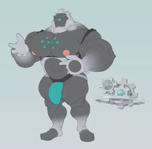 Catch them all challenge #601 - Klinklang (ripped saurian)